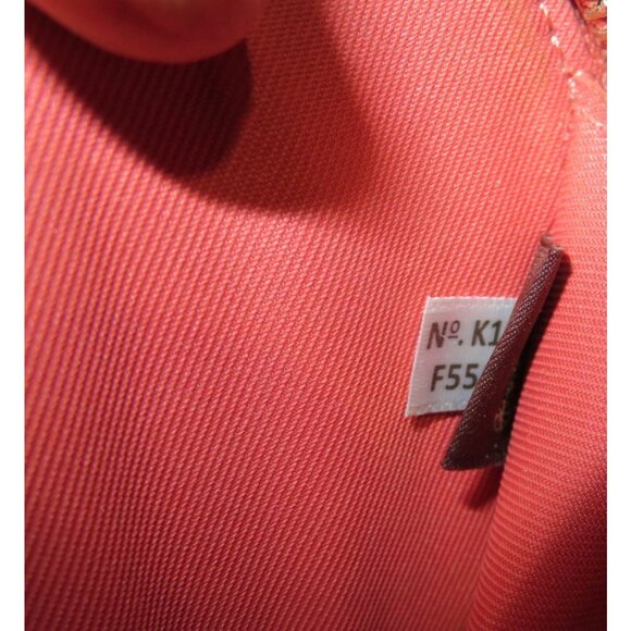 Coach Lexy Shoulder Bag studded Refined pebble Coral leather & matching purse - Picture 9 of 15